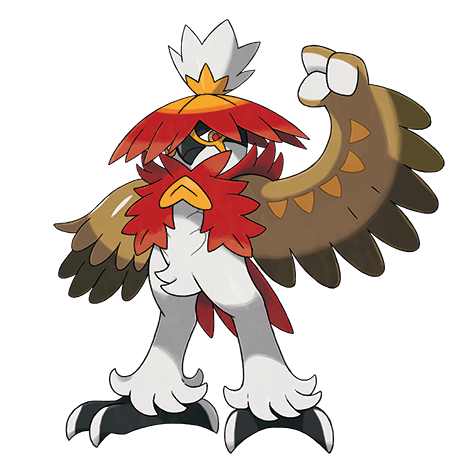 Decidueye official artwork
